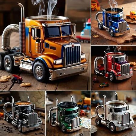 Tasse Camion Créative – Un Bolide Pour Votre Café !