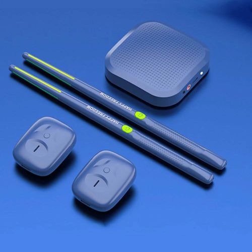 Aeroband Pocket Drum 2 Plus Somatosensory Digital Electronic Virtual Air Drum Stick With Drum Control Console for Beginners