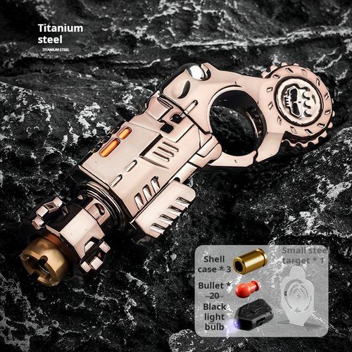 The new EDC launchable toy shotgun, a small pistol decompression toy featuring high-tech one-click shell ejection and slide action.