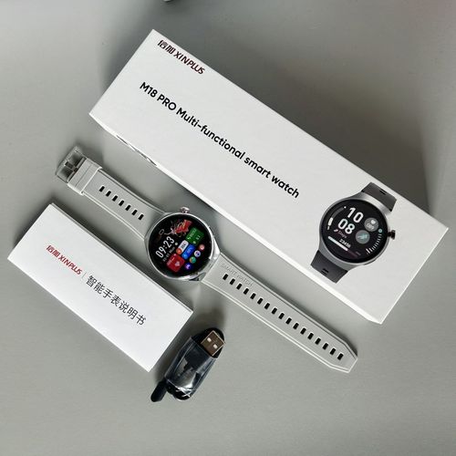 2025 Newest M18 Smart Watch Men 1.5 Inch HD Round Screen BT Calling Ultra-low Latency Outdoor Sport Fitness Bracelet Smart Watch