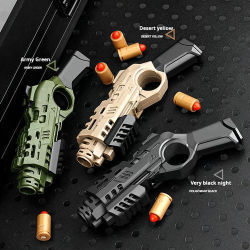 The new EDC launchable toy shotgun, a small pistol decompression toy featuring high-tech one-click shell ejection and slide action.