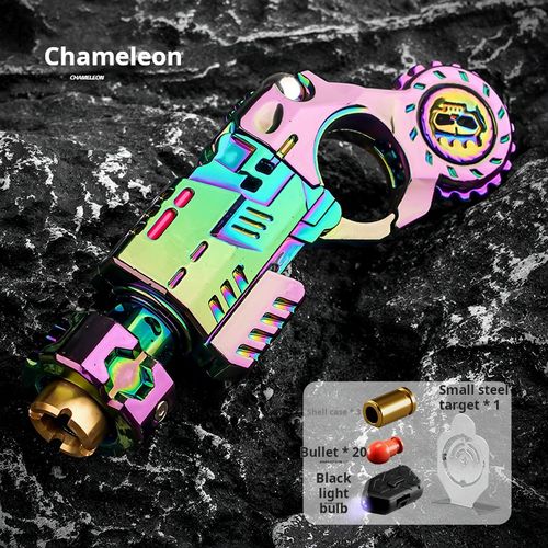 The new EDC launchable toy shotgun, a small pistol decompression toy featuring high-tech one-click shell ejection and slide action.