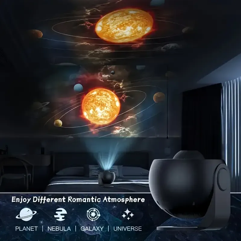 5 12 in 1 Star Projector Night Light （12合1星形投影仪夜灯）