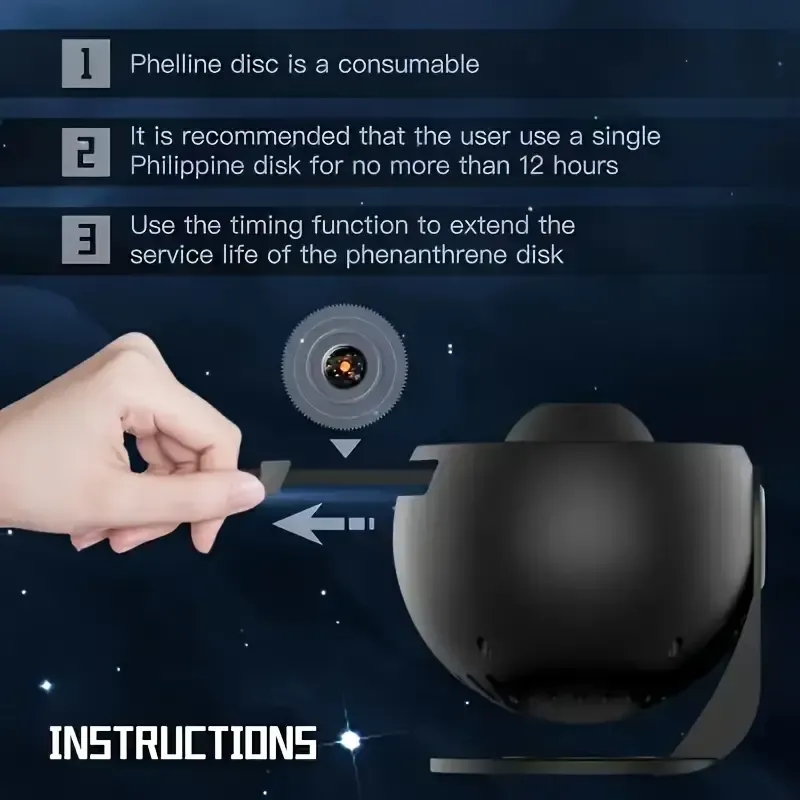 5 12 in 1 Star Projector Night Light （12合1星形投影仪夜灯）
