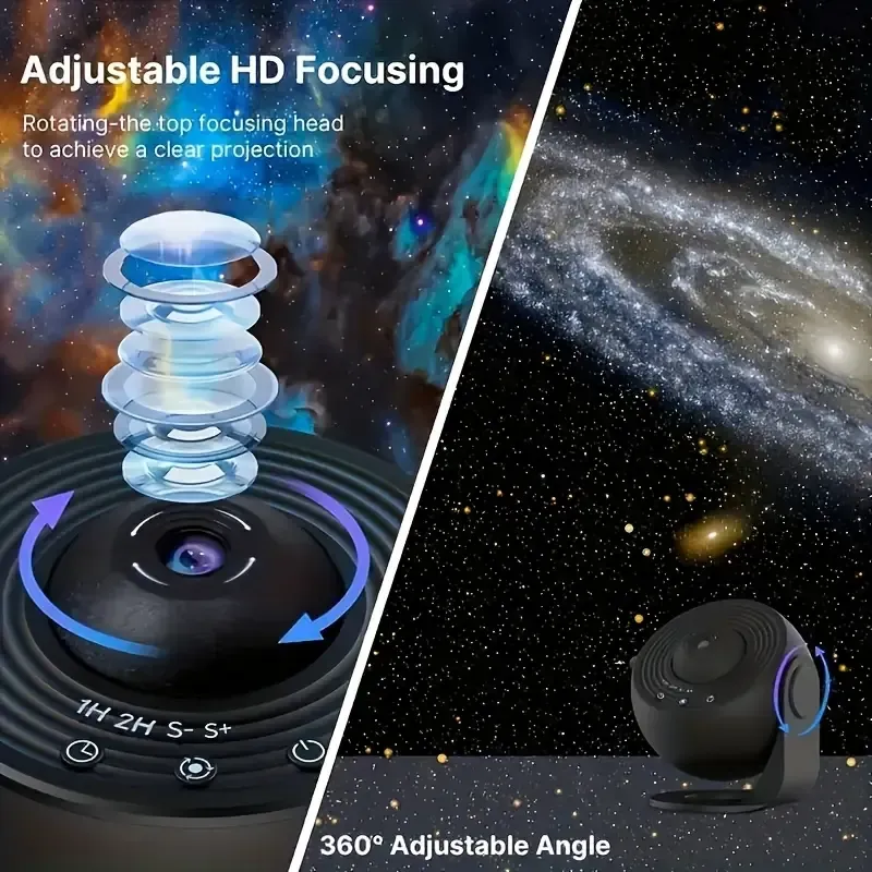 5 12 in 1 Star Projector Night Light （12合1星形投影仪夜灯）