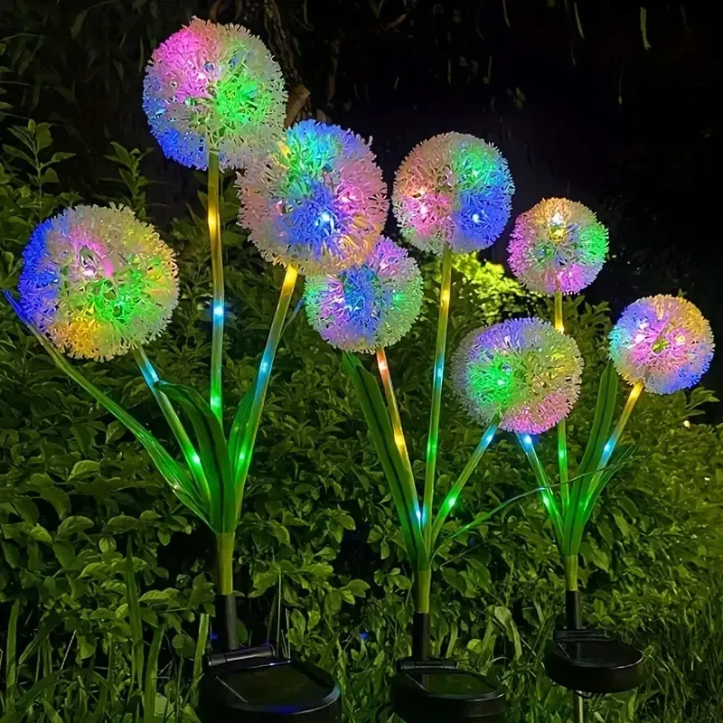 10 a bunch Dandelion LED Light Decoration（一束蒲公英LED灯装饰）
