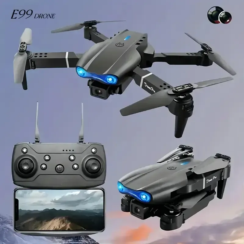 11 Folding drone HD dual camera aerial photography fixed altitude quadcopter（折叠无人机高清双摄航拍定高四轴飞行器）