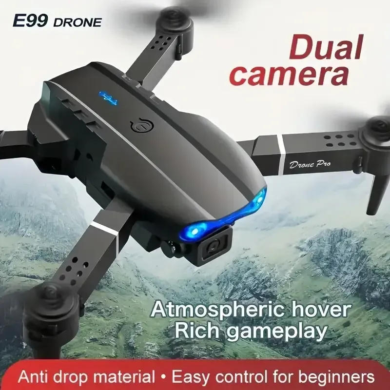 11 Folding drone HD dual camera aerial photography fixed altitude quadcopter（折叠无人机高清双摄航拍定高四轴飞行器）