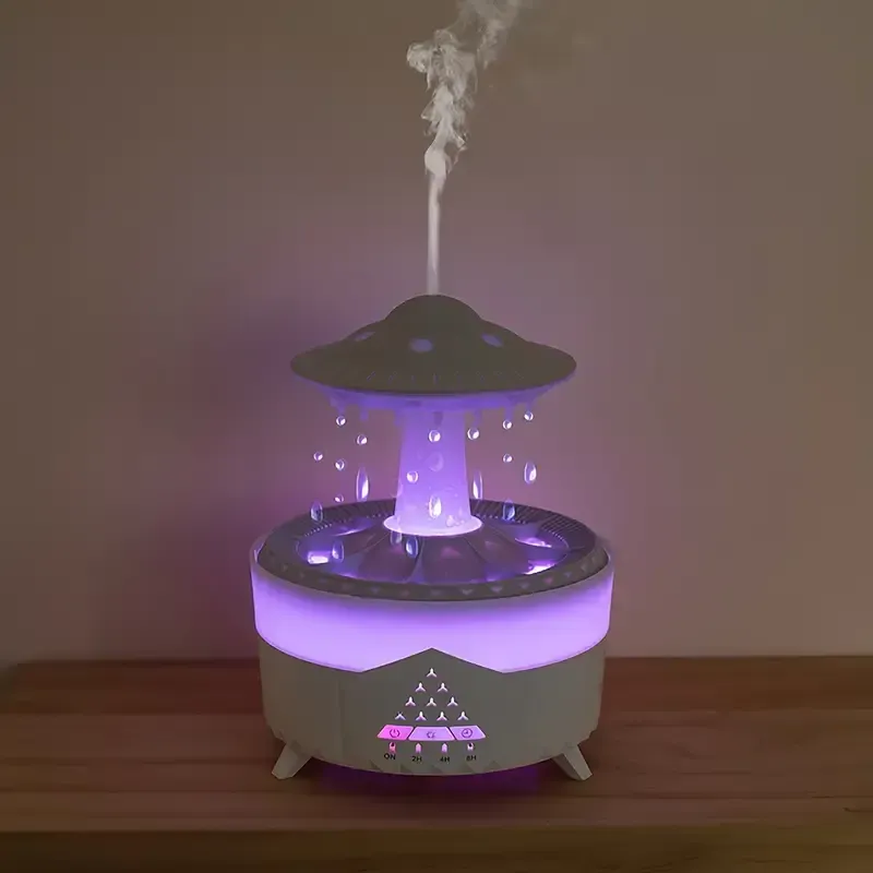 14 Lavender Aromatherapy Humidifier with Remote Control（薰衣草香薰加湿器带遥控器）