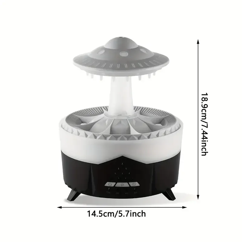 14 Lavender Aromatherapy Humidifier with Remote Control（薰衣草香薰加湿器带遥控器）