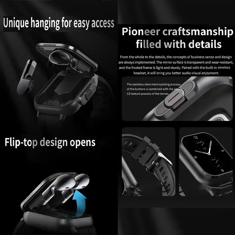 18 2 in 1 smart sports watch(2合1智能运动手表)