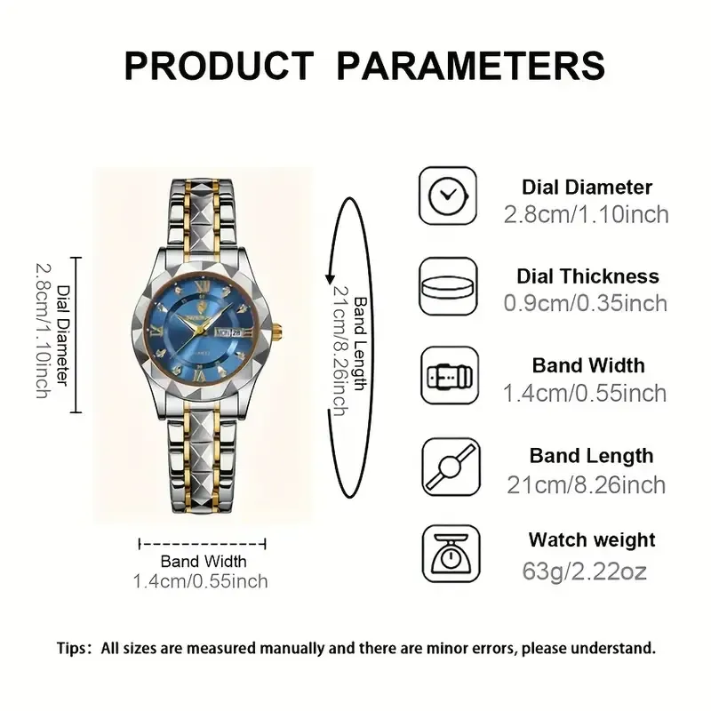 20 BINBOND Retro Round Dial Waterproof Luminous Quartz Watch(BINBOND复古圆形表盘防水发光石英手表)