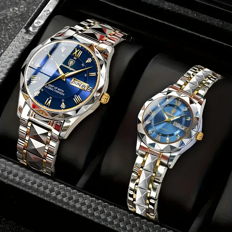 20 BINBOND Retro Round Dial Waterproof Luminous Quartz Watch(BINBOND复古圆形表盘防水发光石英手表)