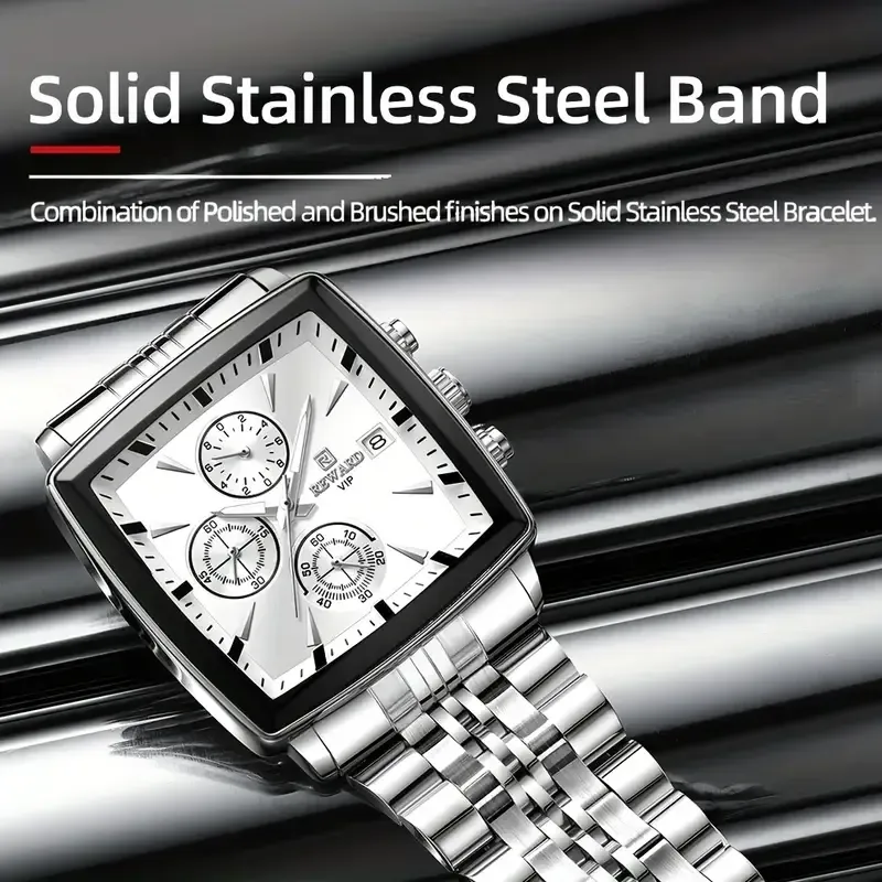 22 Luxury REWARD Men's Blue Quartz Watch