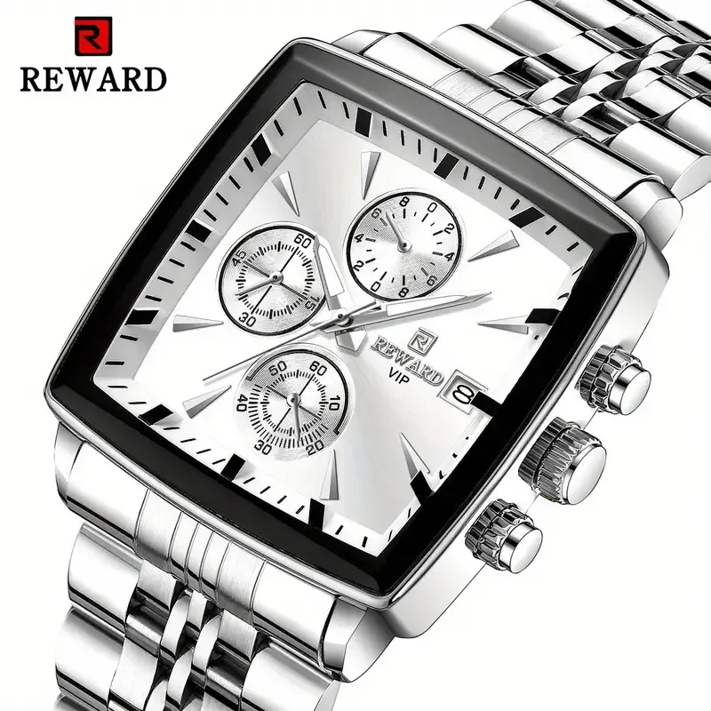 22 Luxury REWARD Men's Blue Quartz Watch