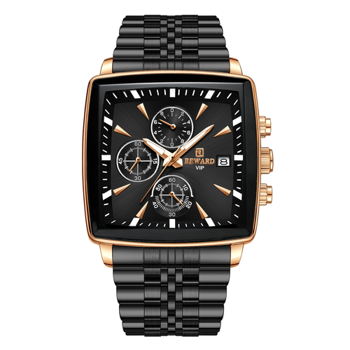 22 Luxury REWARD Men's Blue Quartz Watch