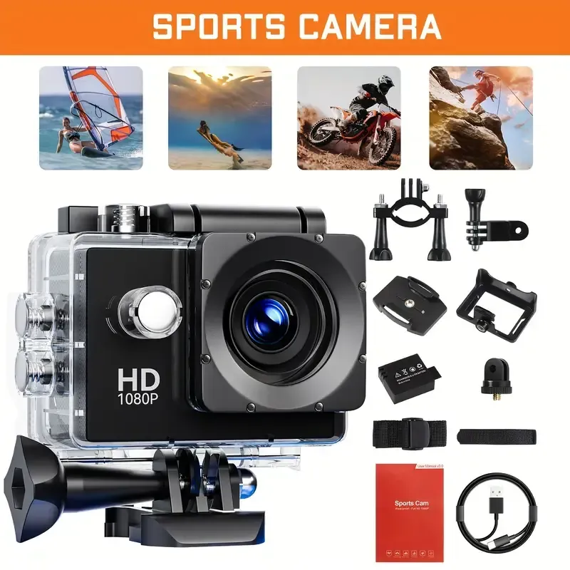 27 1080P Full HD Sports Camera