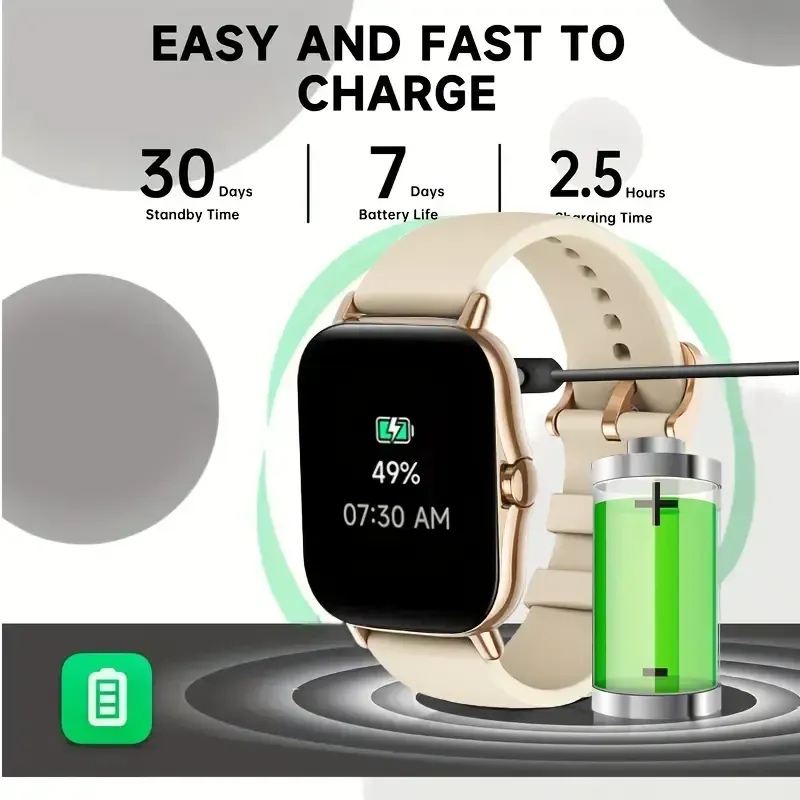 29 Large screen smart call watch