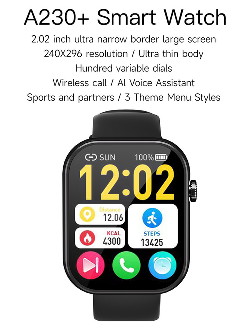33 A230+ Bluetooth Call Smart Watch