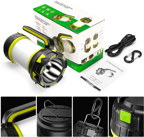37 Outdoor LED portable lamp multifunctional strong light flashlight