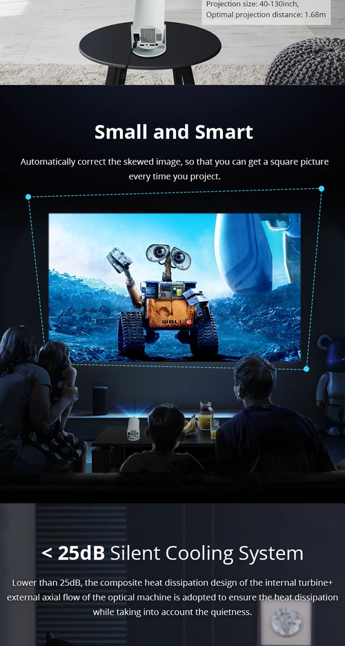 39 Bluetooth 5G HD HY300 Portable Home Projector