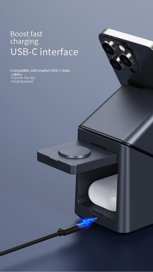 51 Four-in-one rotating magnetic wireless charger Suitable for mobile phone holder
