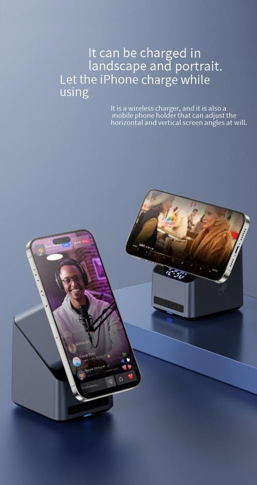51 Four-in-one rotating magnetic wireless charger Suitable for mobile phone holder