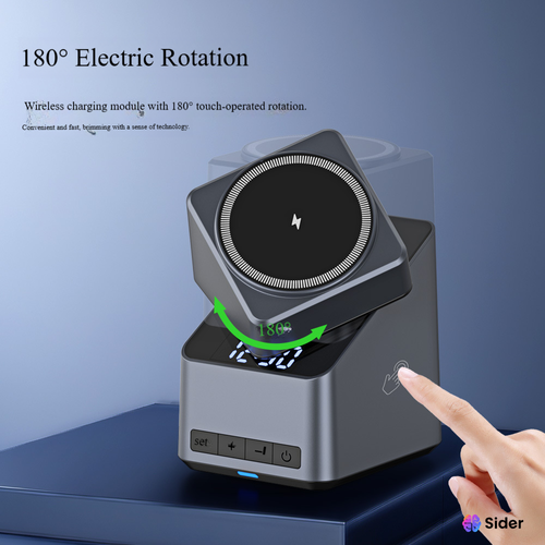 51 Four-in-one rotating magnetic wireless charger Suitable for mobile phone holder