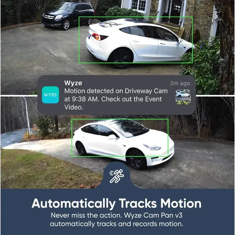 52 1080p smart camera surveillance 360 ​​degree PTZ motion tracking night vision
