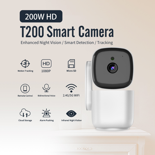 52 1080p smart camera surveillance 360 ​​degree PTZ motion tracking night vision