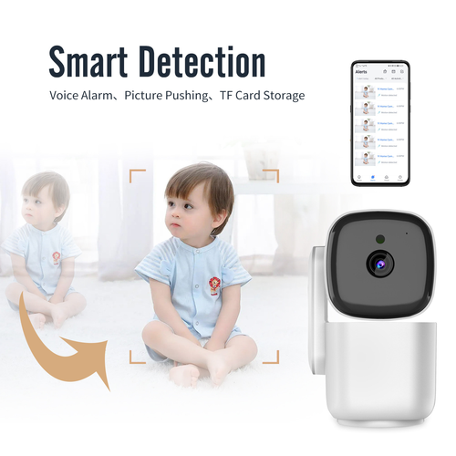 52 1080p smart camera surveillance 360 ​​degree PTZ motion tracking night vision