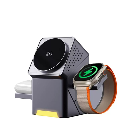 53 Spin wireless charger with strong magnetic force and 15W fast charging