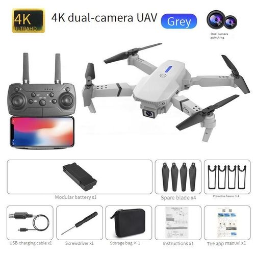 e88 drone professional aerial photography long endurance Comes with two batteries