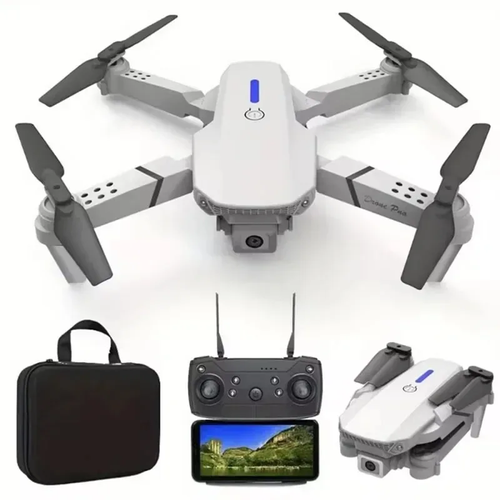 e88 drone professional aerial photography long endurance Comes with two batteries
