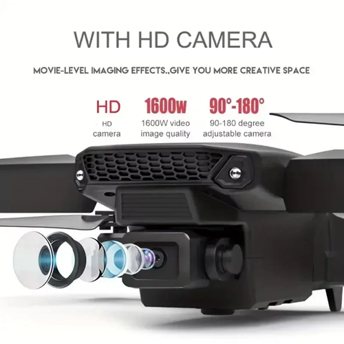e88 drone professional aerial photography long endurance Comes with two batteries