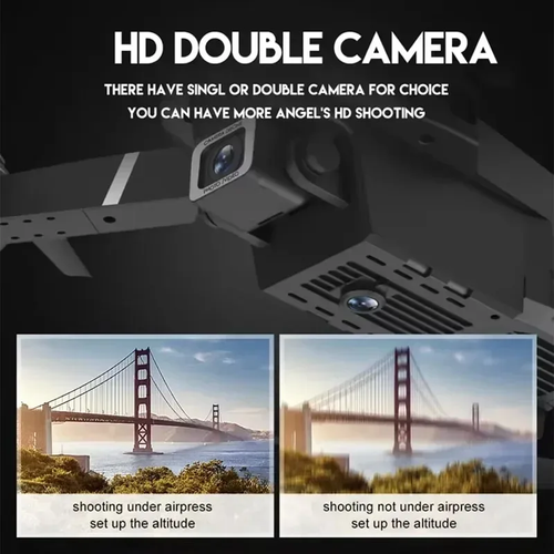e88 drone professional aerial photography long endurance Comes with two batteries