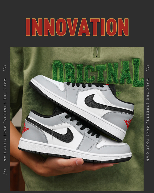 NK low-top retro basketball sneakers AJ