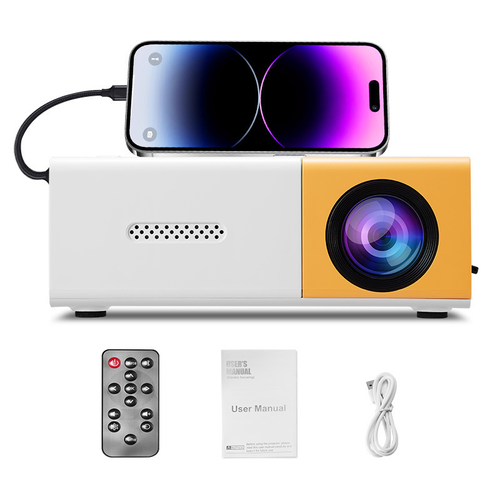 YG300 HD Home Projector Home LED Portable