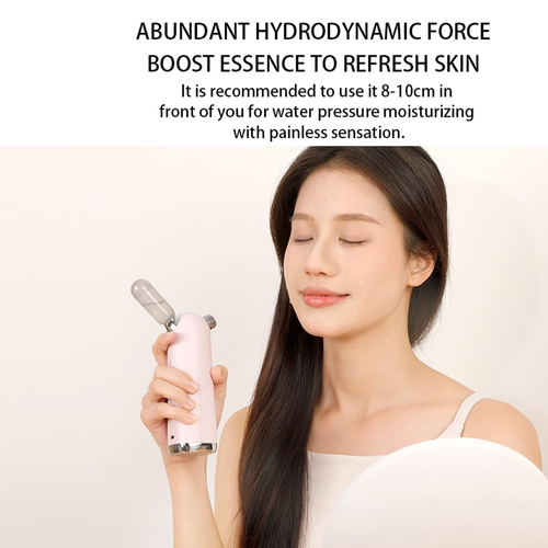 Spray oxygen injection instrument high pressure handheld hydrating nano facial moisturizing beauty instrument