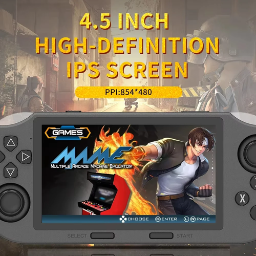 SF3000 handheld game console HD horizontal screen 4.5 inch built-in game