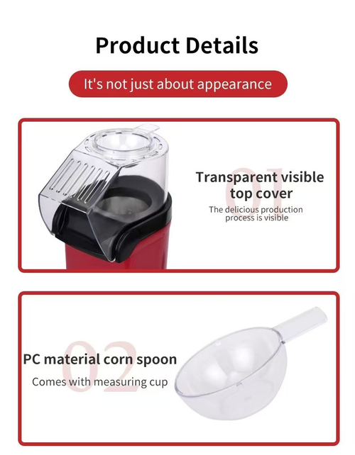 Small household electric popcorn machine