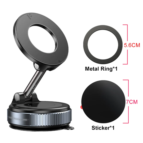 Mobile phone magnetic bracket rotatable and foldable