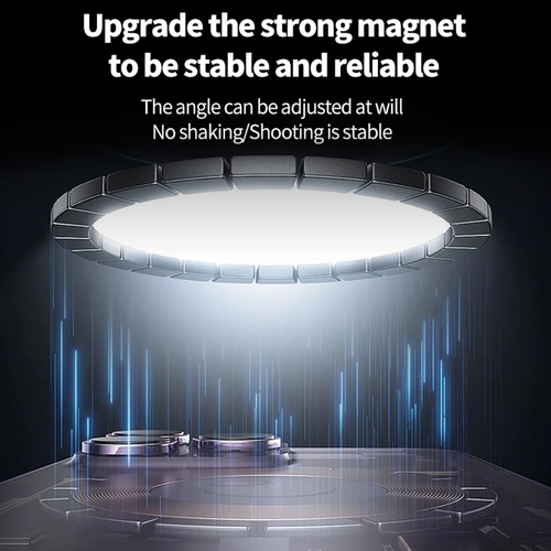 Mobile phone magnetic bracket rotatable and foldable