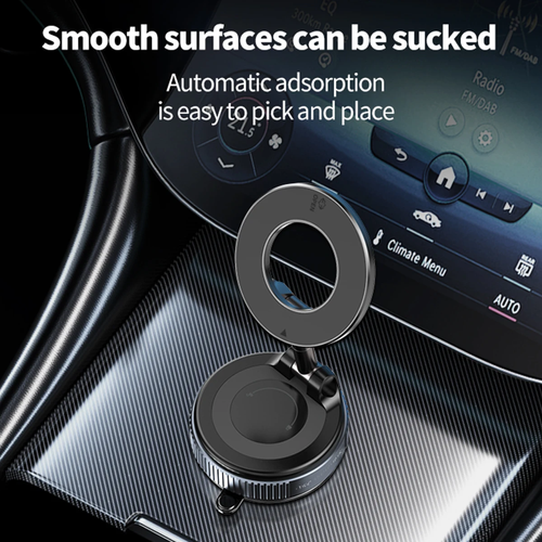 Mobile phone magnetic bracket rotatable and foldable