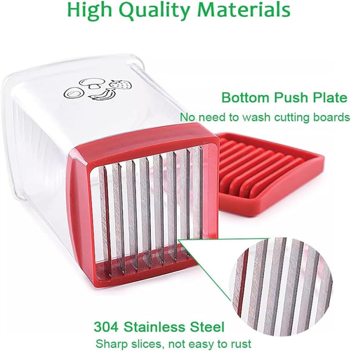 Stainless steel fruit slicer