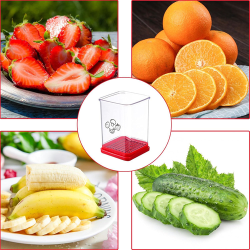 Stainless steel fruit slicer