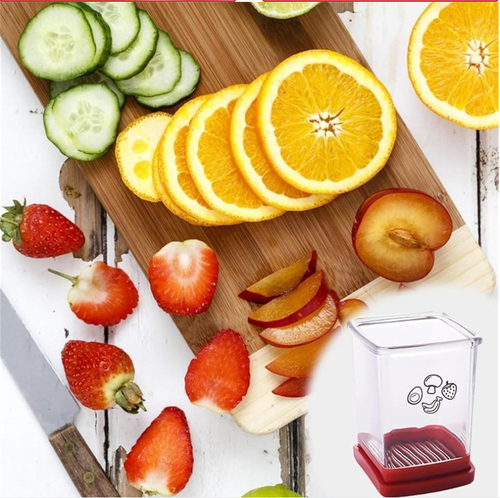 Stainless steel fruit slicer