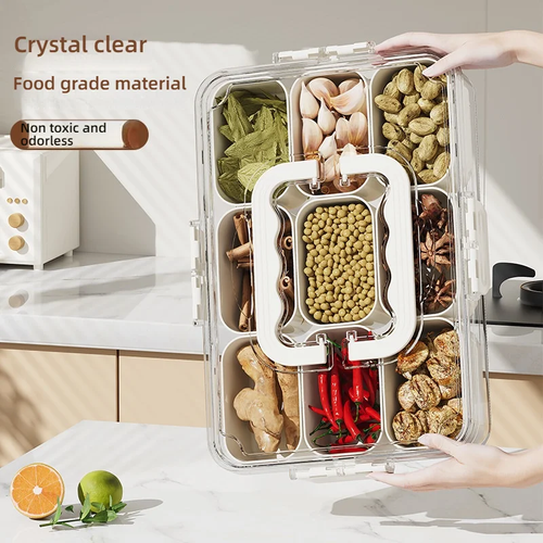 Kitchen multifunctional double-layer drain basket