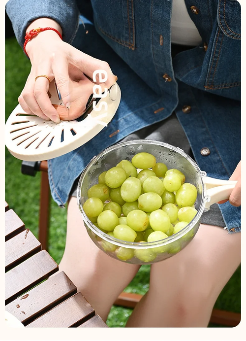 Kitchen multifunctional double-layer drain basket