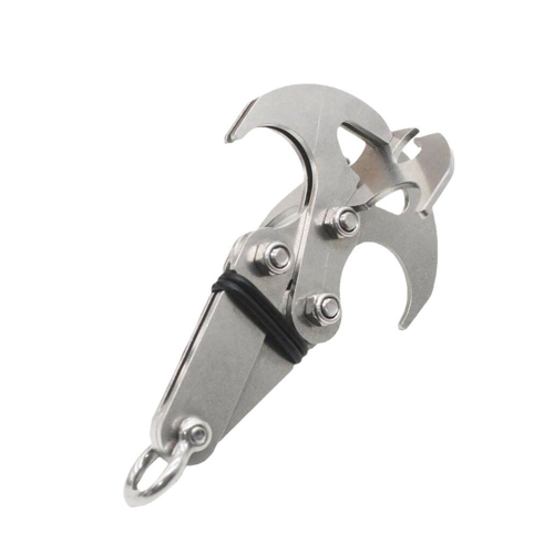 Gravity hook mechanical claw grab hook survival folding climbing outdoor mountaineering equipment
